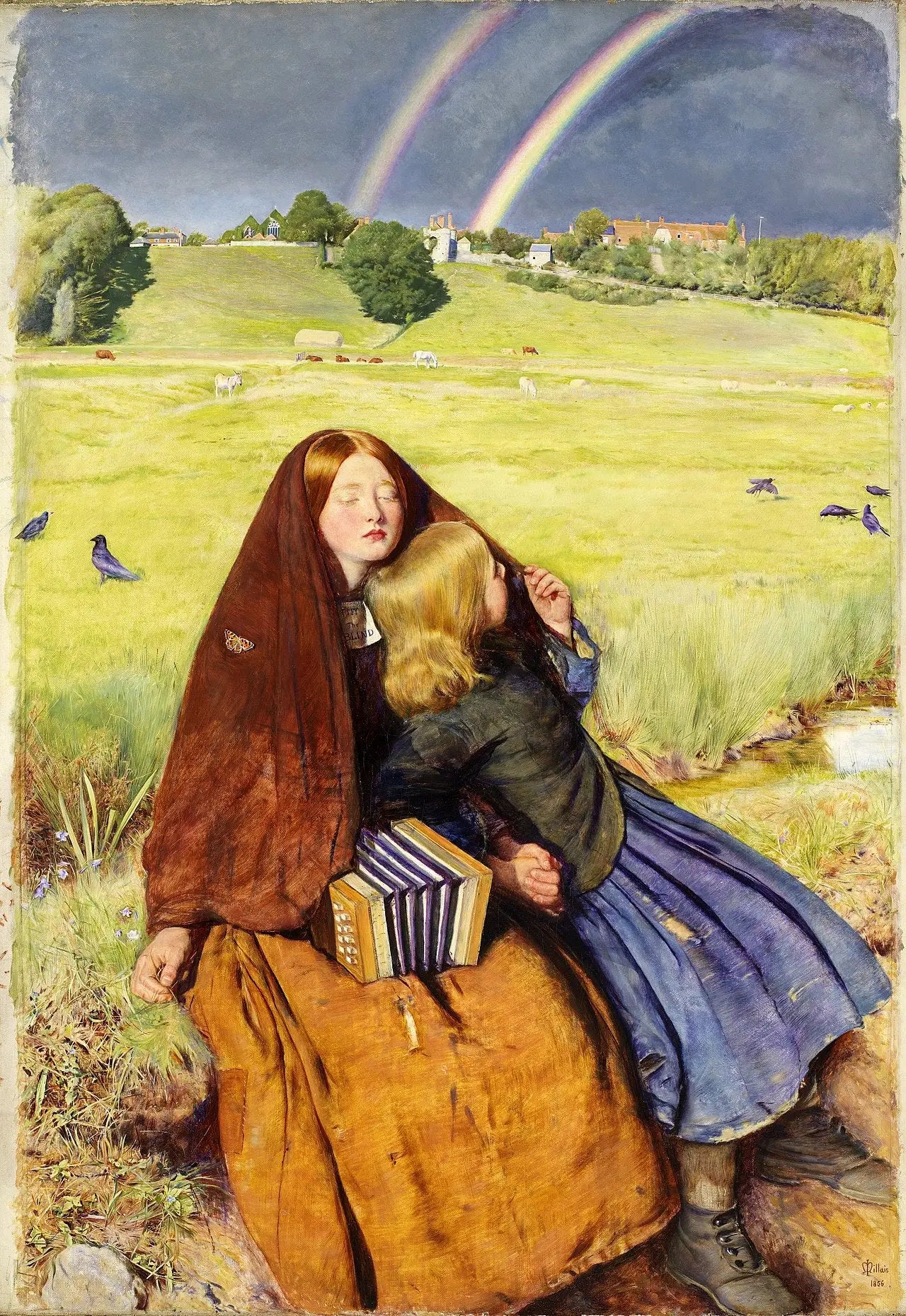 La Jeune Aveugle - John Everett Millais - Alpha Reproduction