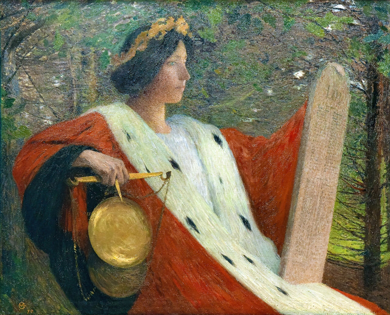 La Justice - Henri-Jean Guillaume Martin