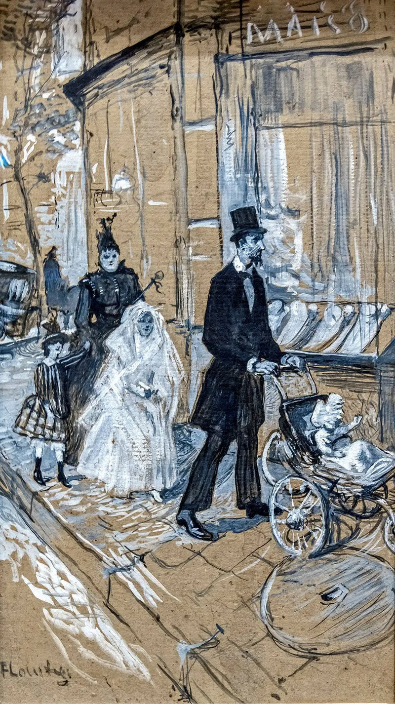 पहली सामूहिक प्रार्थना - हेनरी डे टूलूज़-लॉट्रेक