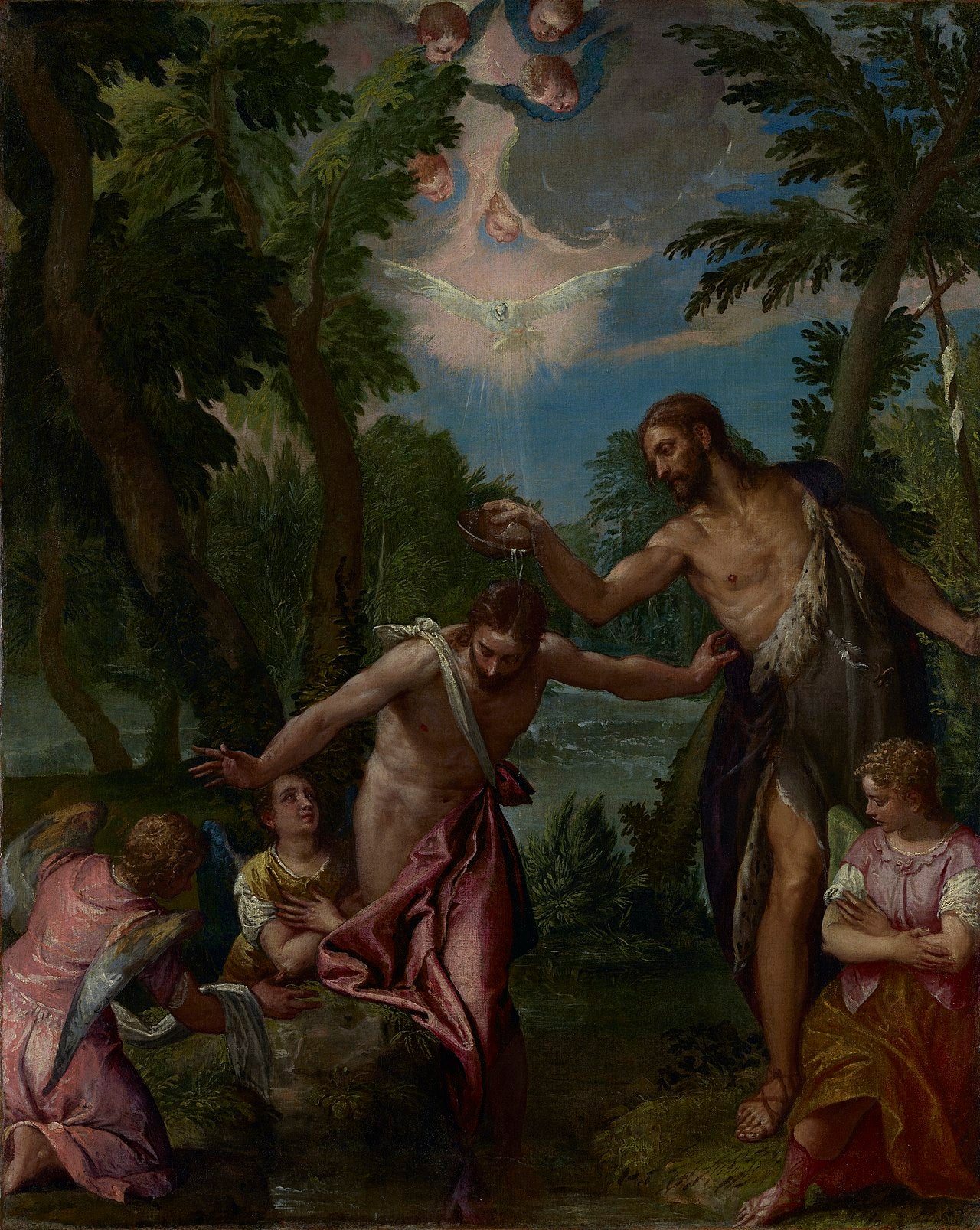 Le Baptême du Christ - Paul Véronèse