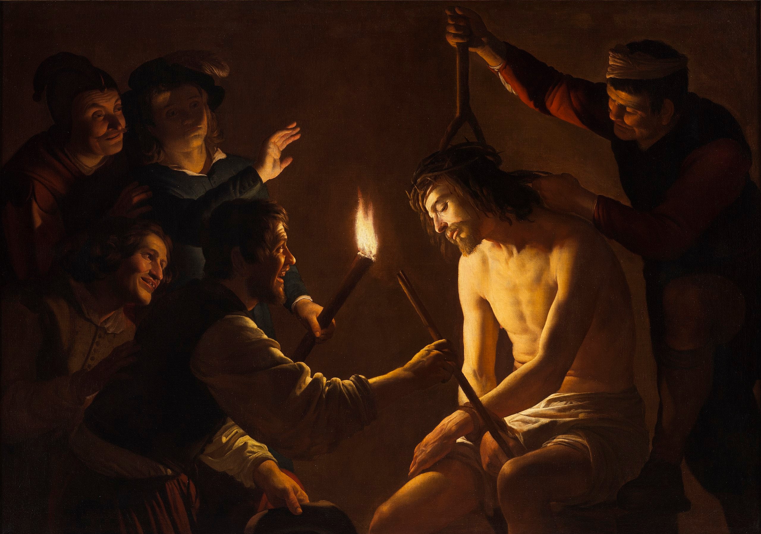 Le Christ aux outrages - Gerrit van Honthorst - Alpha Reproduction