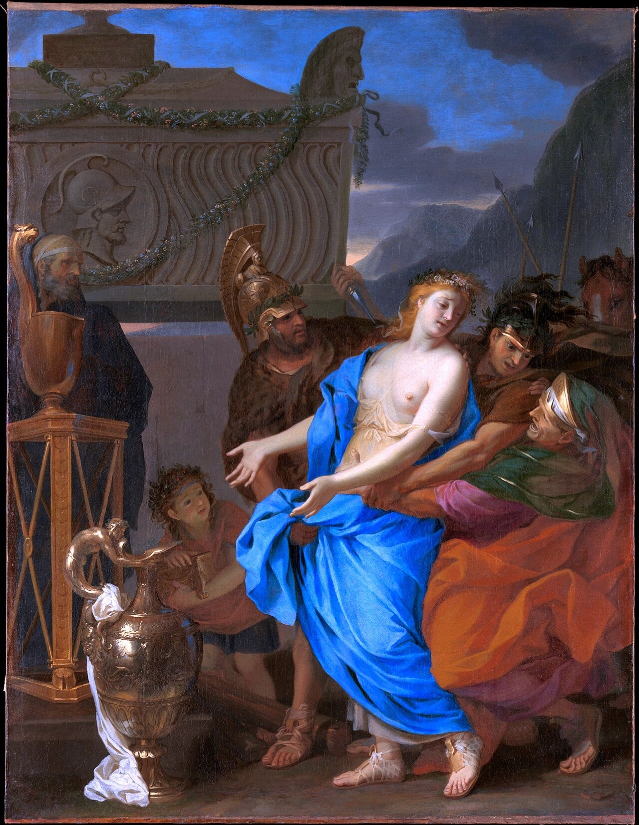 Le Sacrifice de Polyxène - Charles Le Brun