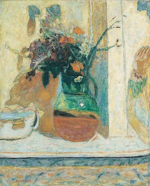 Reproduction du tableau « Le pot provençal - Pierre Bonnard » par Alpha Reproduction en peinture à l’huile