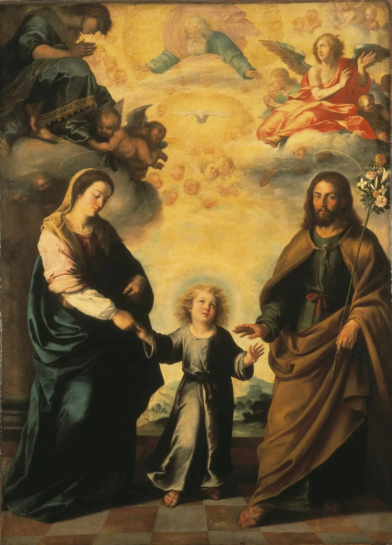 मिस्र के पवित्र परिवार की वापसी - बार्टोलोमे़ Esteban Murillo