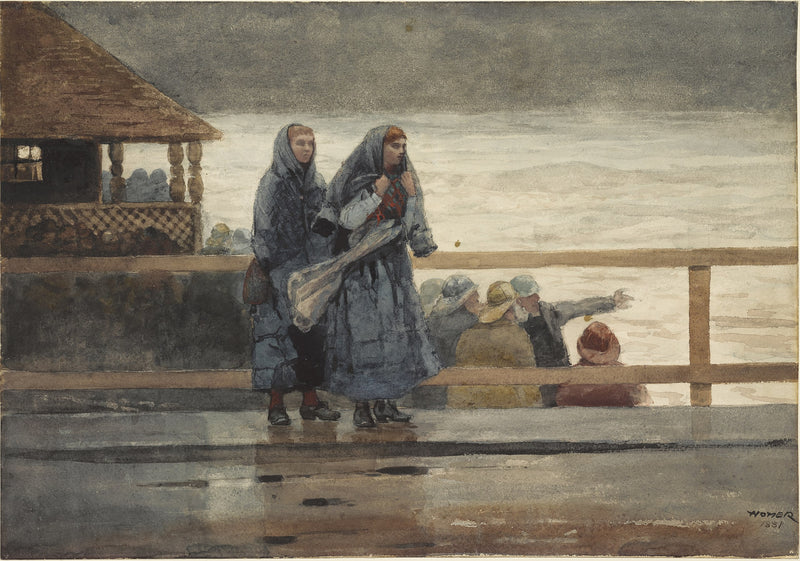 Les périls de la mer - Winslow Homer