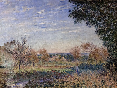 Reproduction du tableau « Matinée de septembre - Alfred Sisley » par Alpha Reproduction en peinture à l’huile