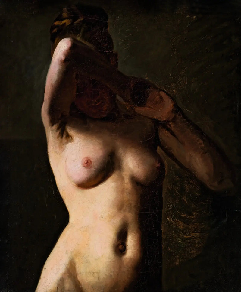 महिला मॉडल। अर्ध-आकार - पीडर सिवेरिन क्रॉयर