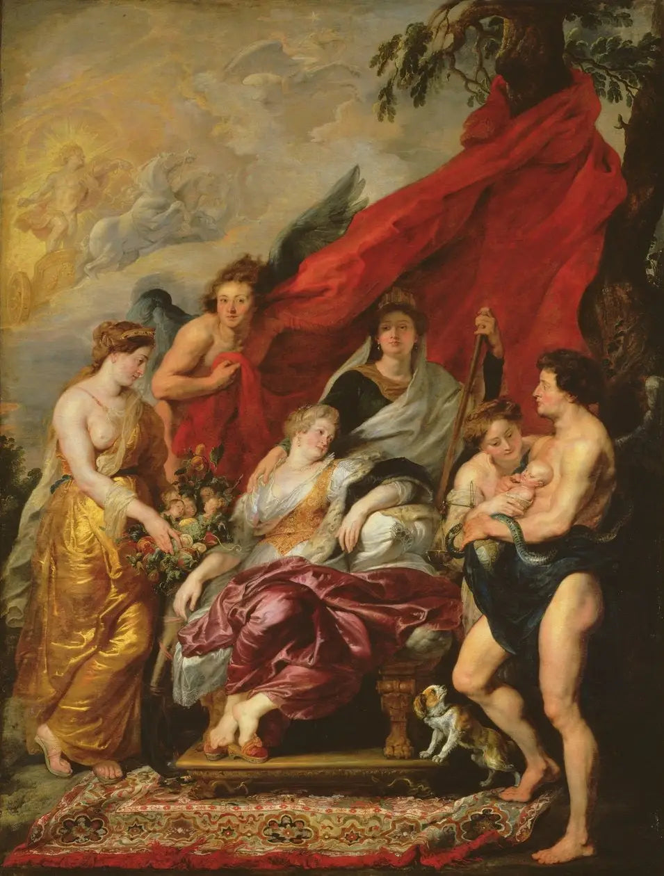 Naissance de Louis XIII - Peter Paul Rubens - Alpha Reproduction