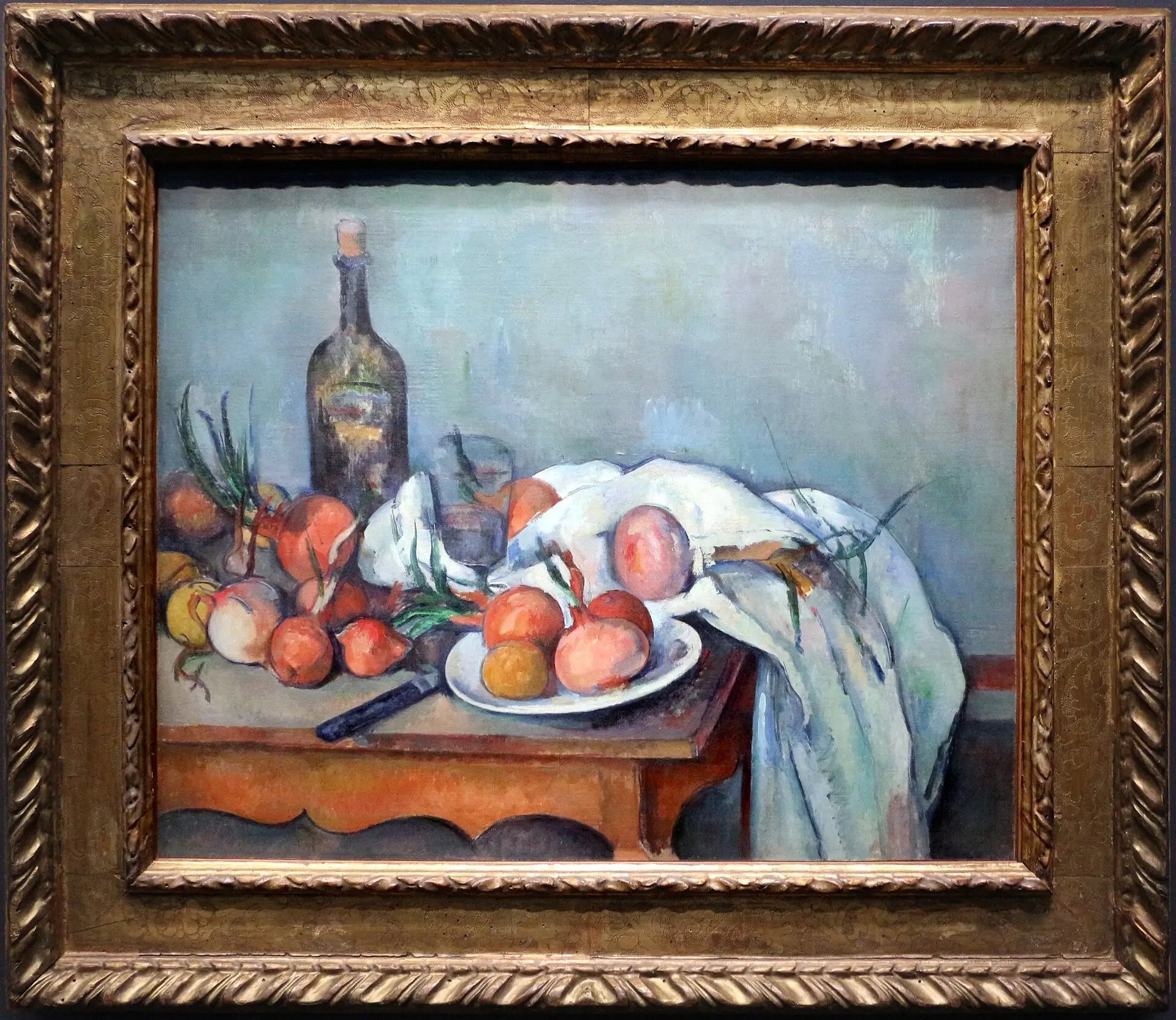 Nature morte aux oignons - Paul Cézanne - Alpha Reproduction