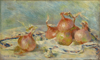 Reproduction du tableau « Oignons - Pierre-Auguste Renoir » par Alpha Reproduction en peinture à l’huile