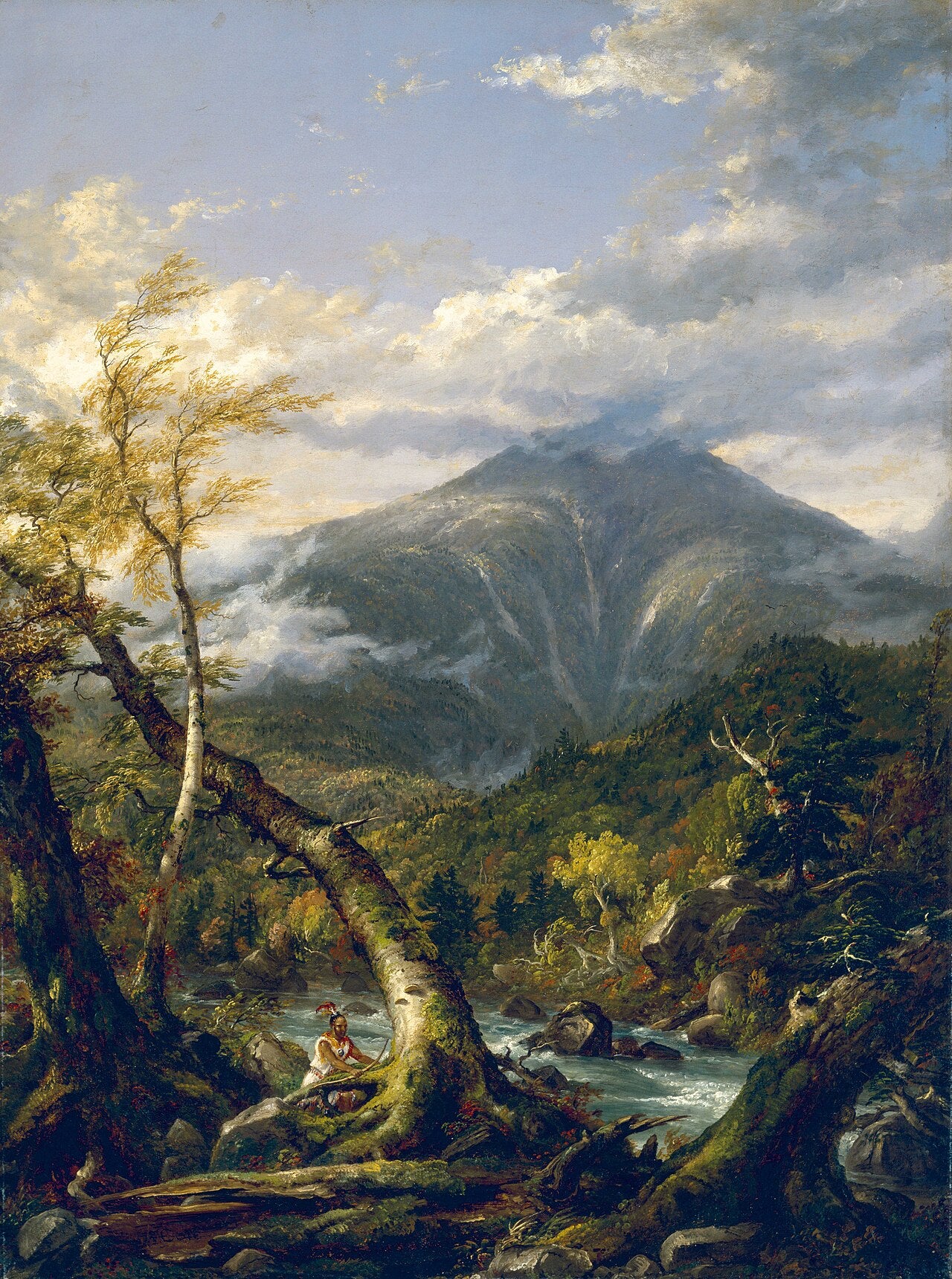 Passe indienne Tahawus - Thomas Cole