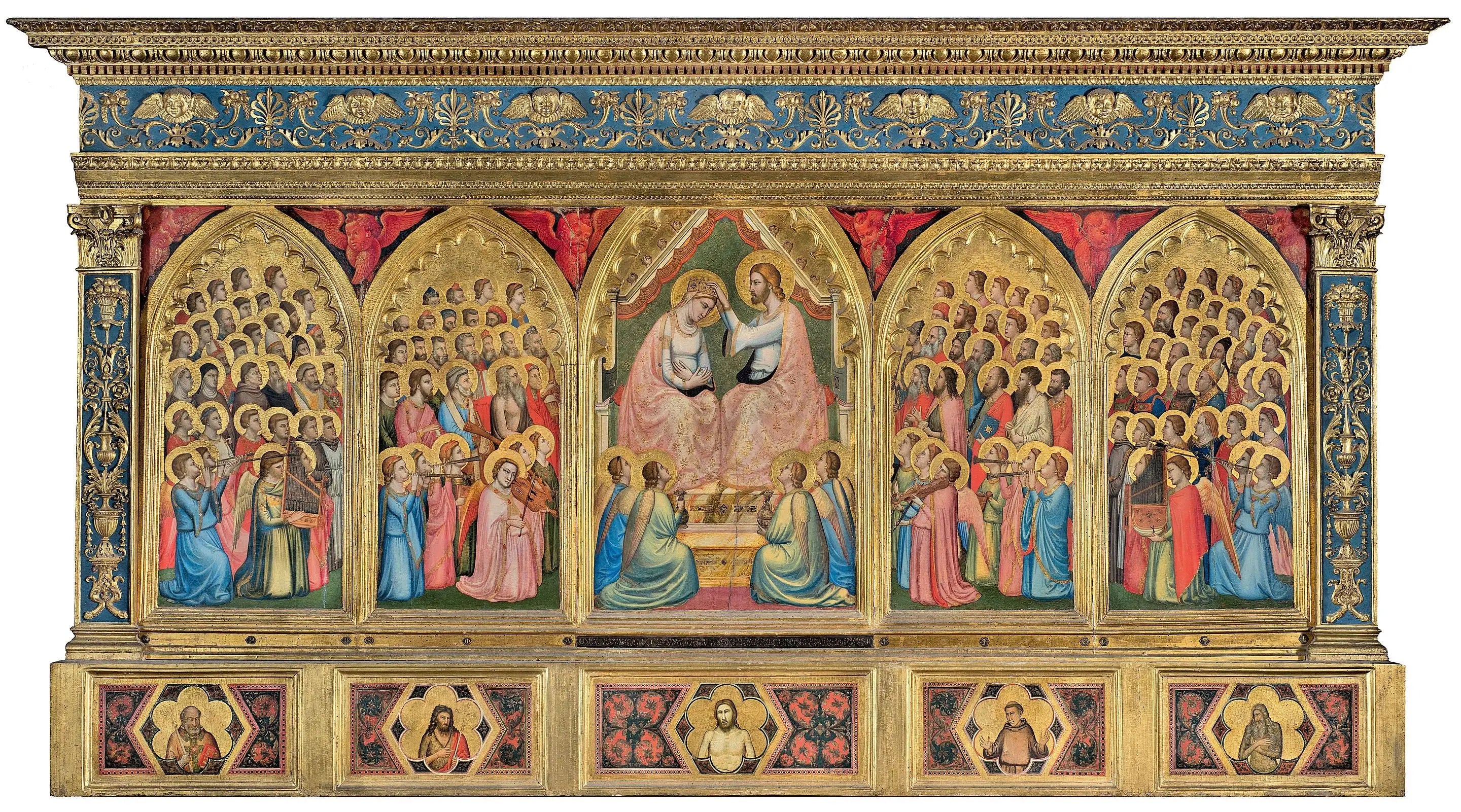 Polyptyque Baroncelli - Giotto - Alpha Reproduction