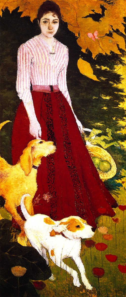 Reproduction du tableau « Portrait d'Andrée Bonnard, sœur de l'artiste - Pierre Bonnard » par Alpha Reproduction en peinture à l’huile