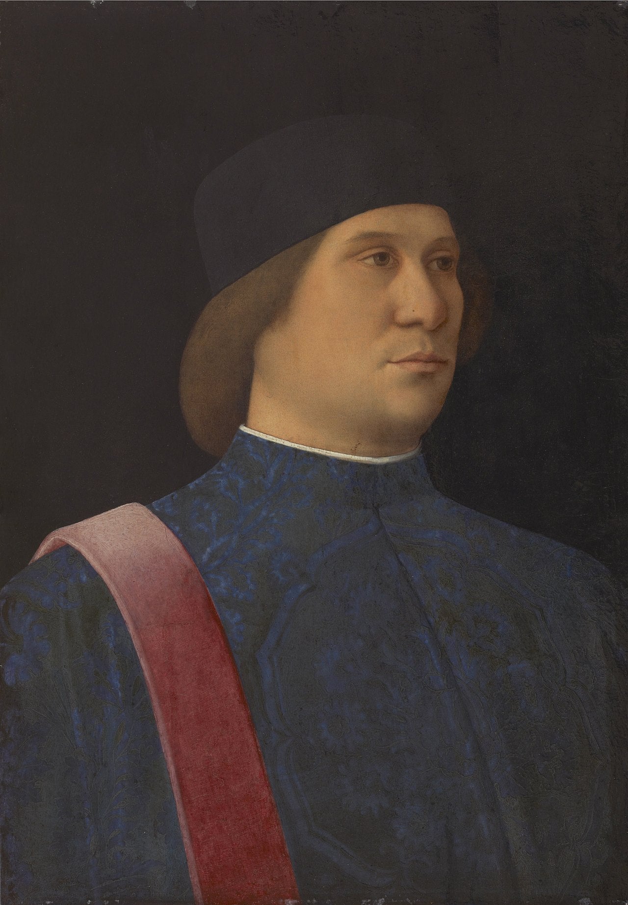 Portrait d’un procureur - Giovanni Bellini - Alpha Reproduction