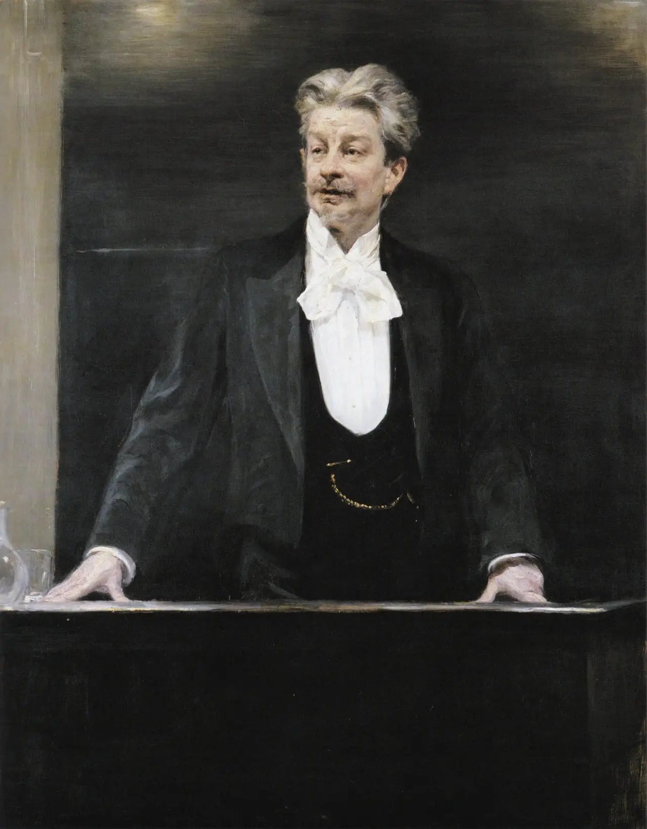 Portrait de Georg Brandes donnant une conférence - Peder Severin Krøyer - Alpha Reproduction
