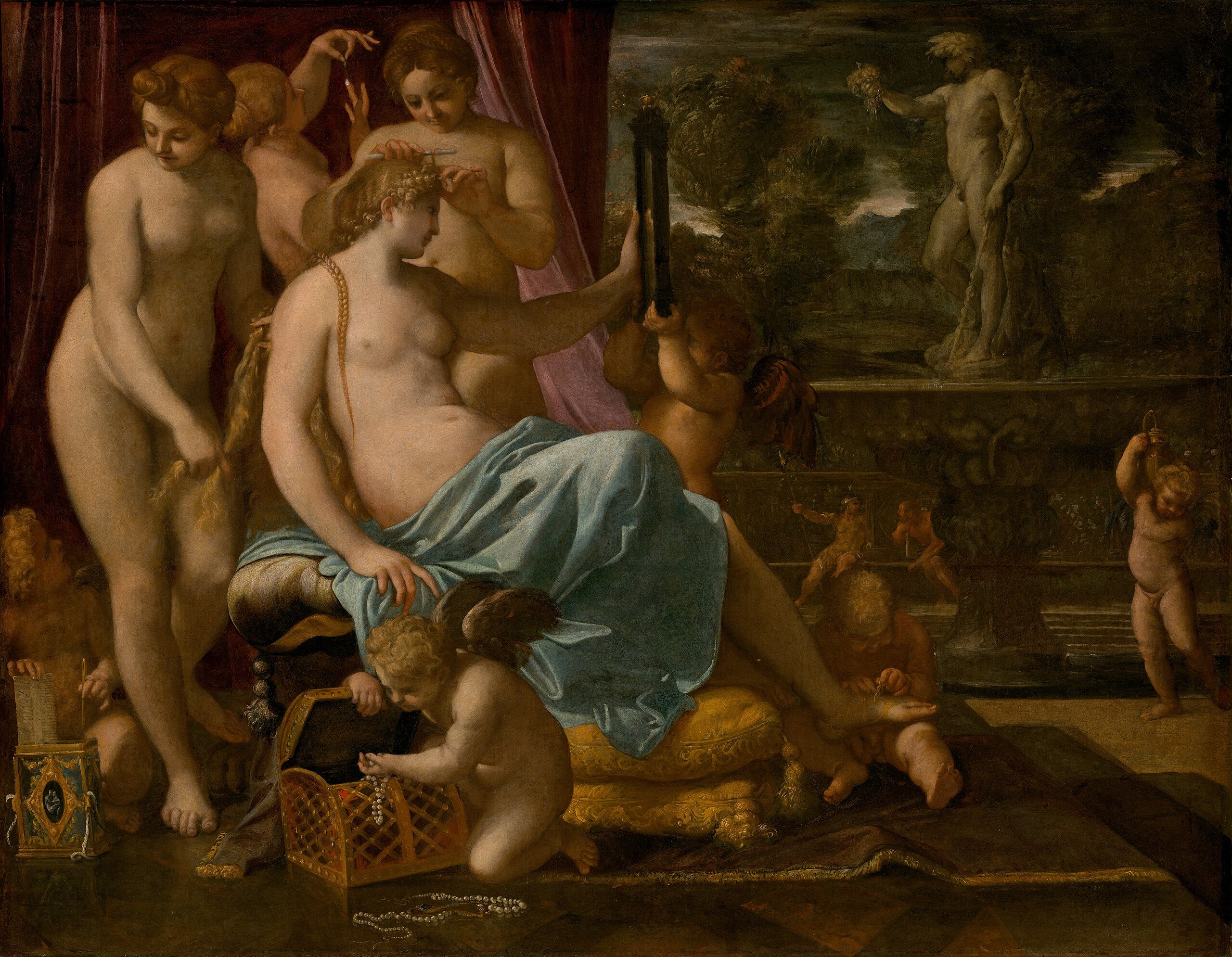 Vénus parée par les Grâces - Annibale Carracci - Alpha Reproduction