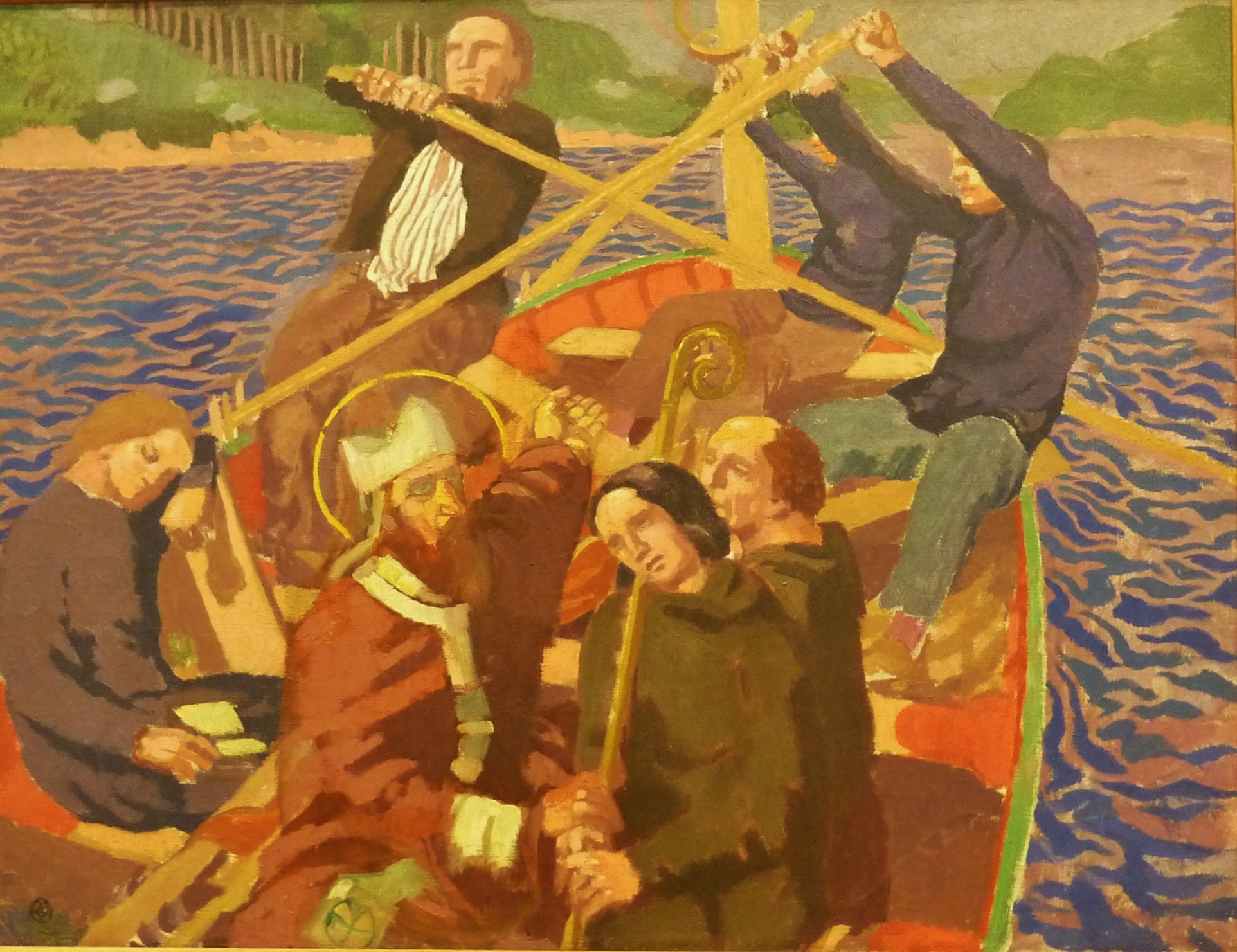 Barque au saint breton - Maurice Denis - Alpha Reproduction