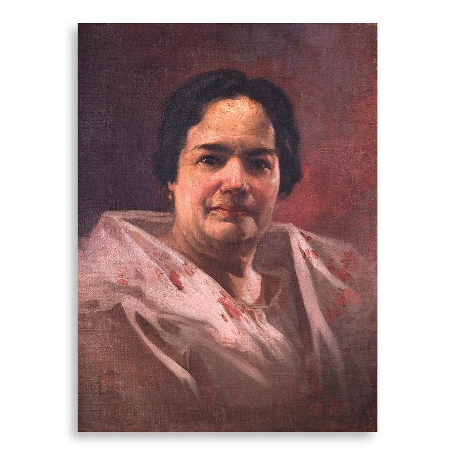Paysage aux palmiers — Pablo Amorsolo, vers 1935, Huile sur toile