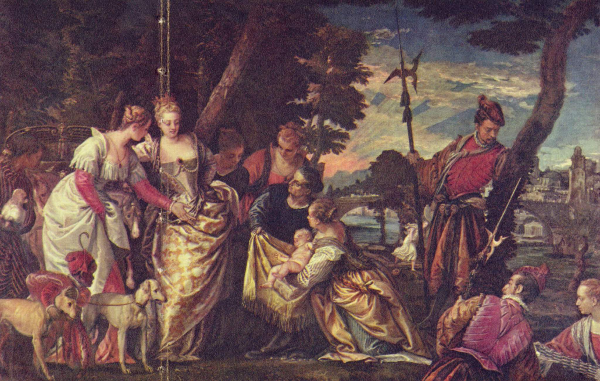 Moïse sauvé des eaux - Paul Véronèse