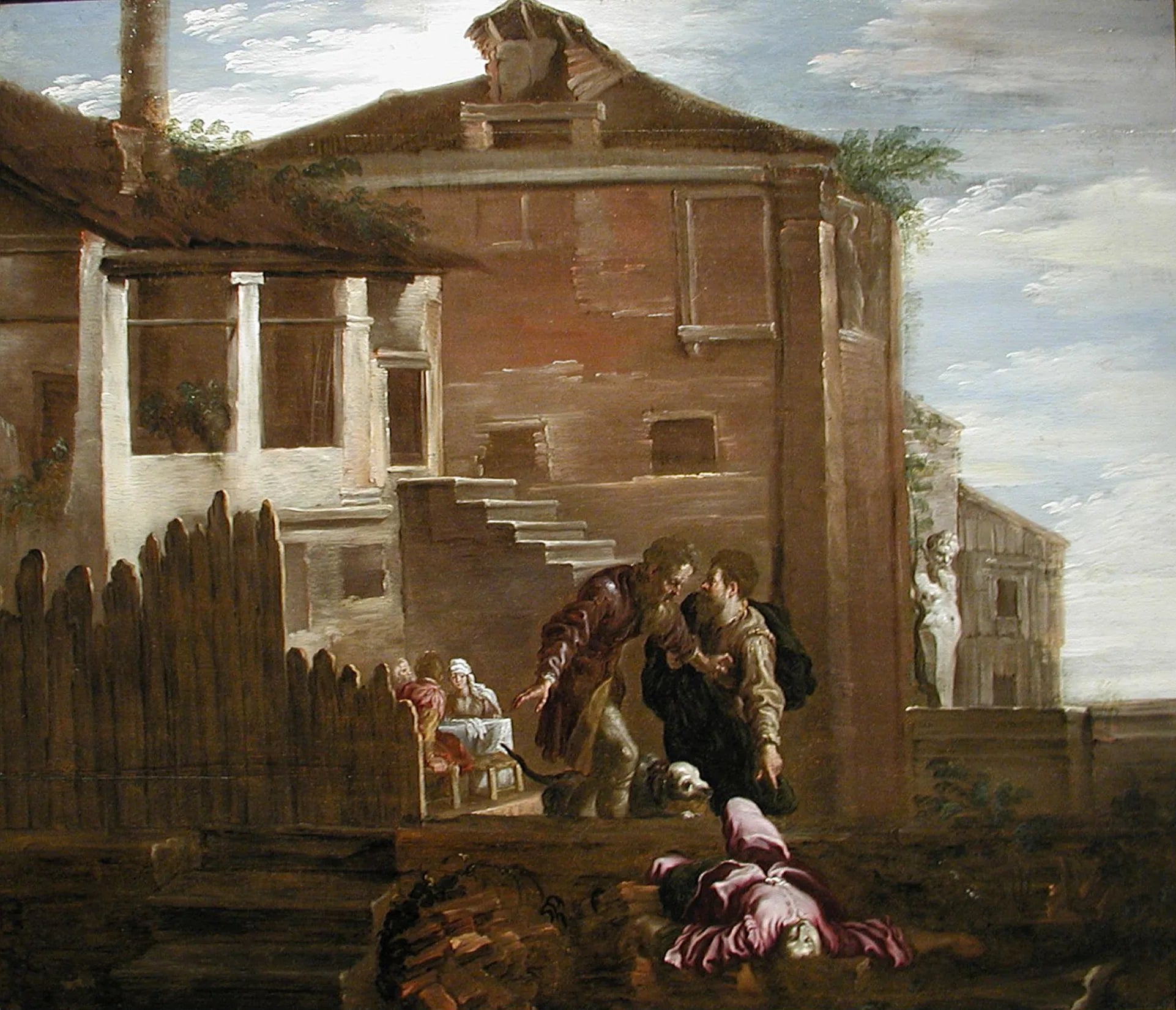 Parabole des mauvais cultivateurs - Domenico Fetti image 1 reproduction de peinture à l’huile