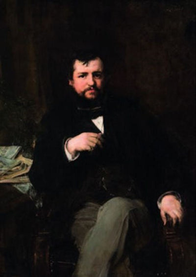 Portrait d'Ernest Hoschedé - Paul Baudry
