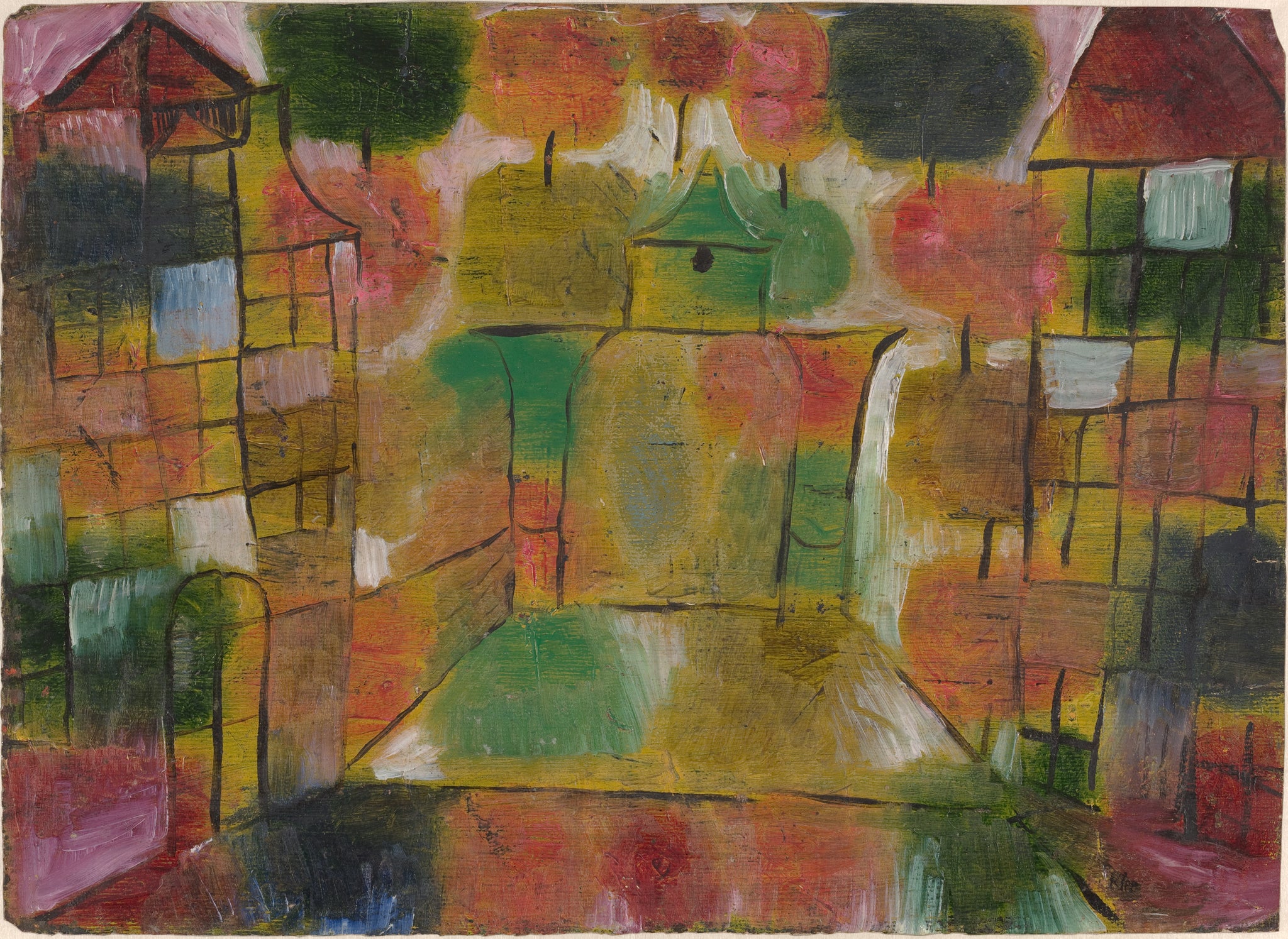 Tree and Architecture―Rhythms — Paul Klee