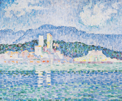 Reproduction du tableau « Antibes, Orage - Paul Signac » par Alpha Reproduction en peinture à l’huile