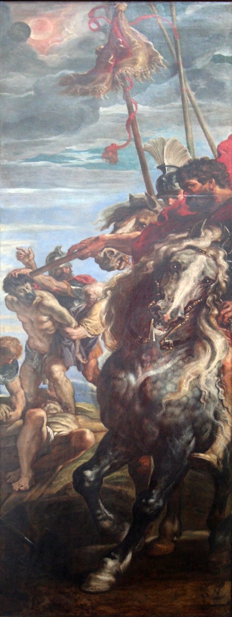 Élévation de la Croix (panneau de droite) - Peter Paul Rubens