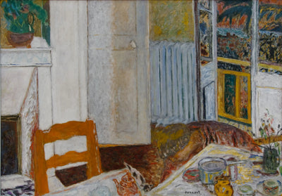 Reproduction du tableau « Intérieur blanc - Pierre Bonnard » par Alpha Reproduction en peinture à l’huile