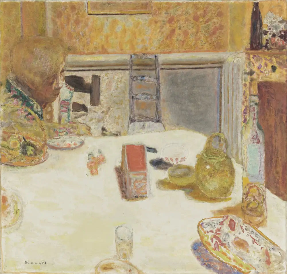 Reproduction du tableau « La Salle à manger au Cannet - Pierre Bonnard » par Alpha Reproduction en peinture à l’huile
