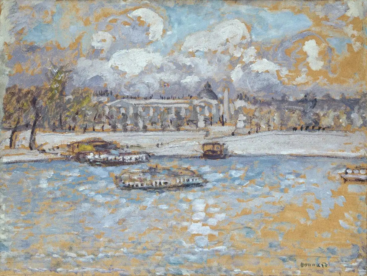 Reproduction du tableau « Place de la Concorde - Pierre Bonnard » par Alpha Reproduction en peinture à l’huile