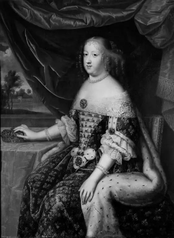 La reine Marie-Thérèse de France (1638-1683) - Pierre Mignard - Alpha Reproduction