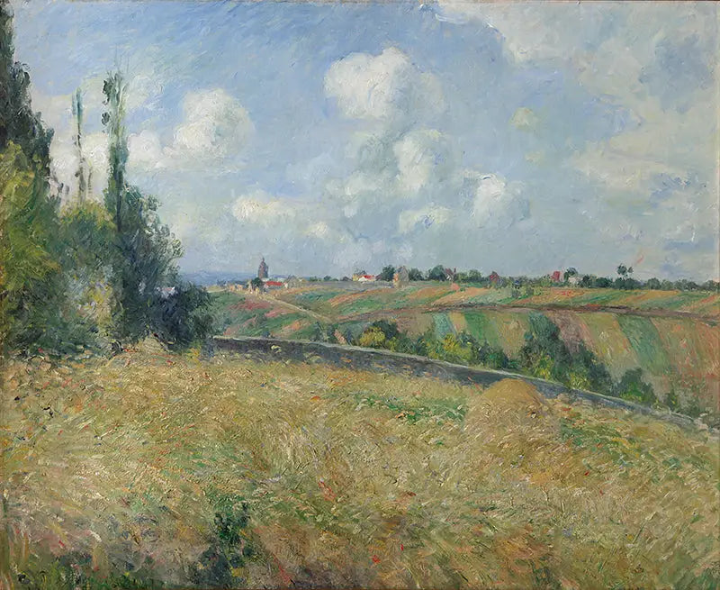 Reproduction du tableau « Les Seigles, côte des Gratte-Coqs, Pontoise - Camille Pissarro » par Alpha Reproduction en peinture à l’huile