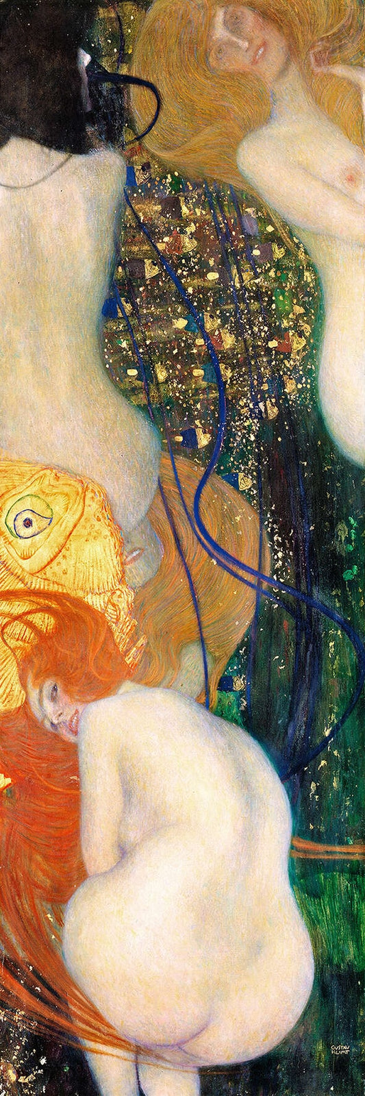 🐠 लाल मछली – गुस्ताव क्लिम्ट (लगभग 1901-1902)