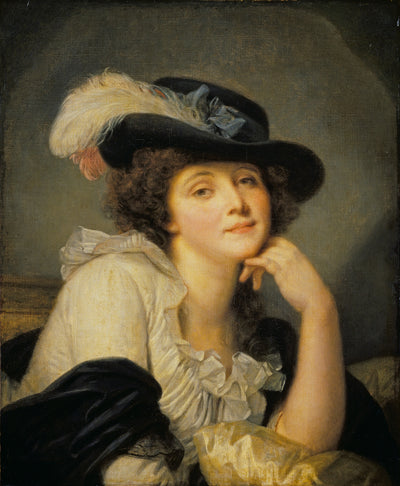 Portrait d’une dame dit auparavant à tort Portrait de Sophie Arnould - Jean-Baptiste Greuze - Alpha Reproduction