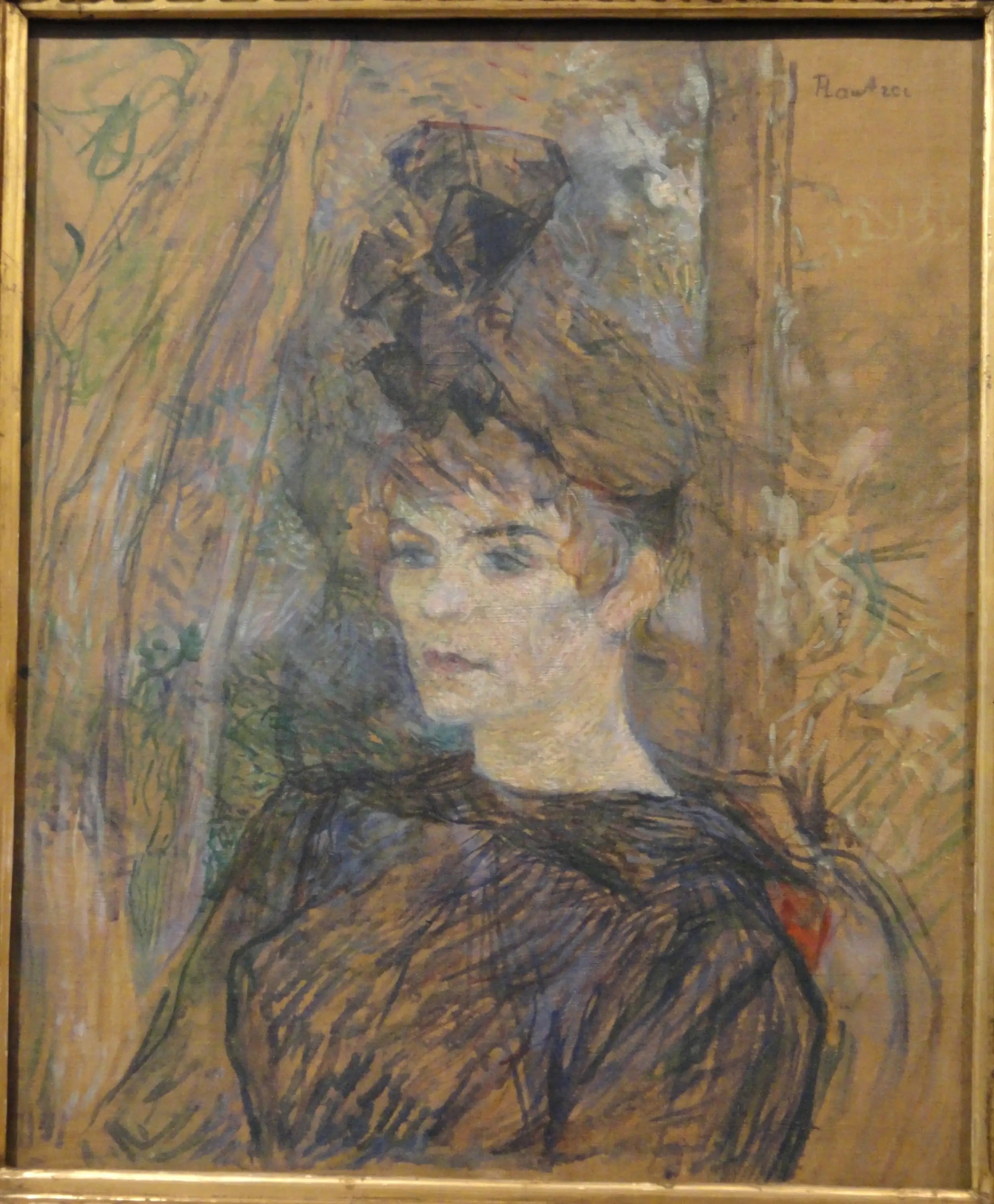 Reproduction du tableau « Portrait de la Peintre Suzanne Valadon - Henri de Toulouse-Lautrec » par Alpha Reproduction en peinture à l’huile