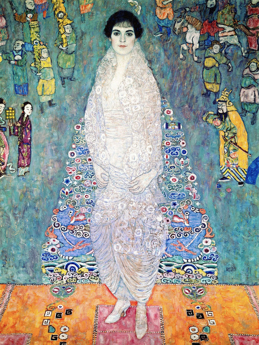 👑🎨 बारोने एलिजाबेथ बाखोफेन-एच्ट का चित्र – गुस्ताव क्लिम्ट (1914–1916)