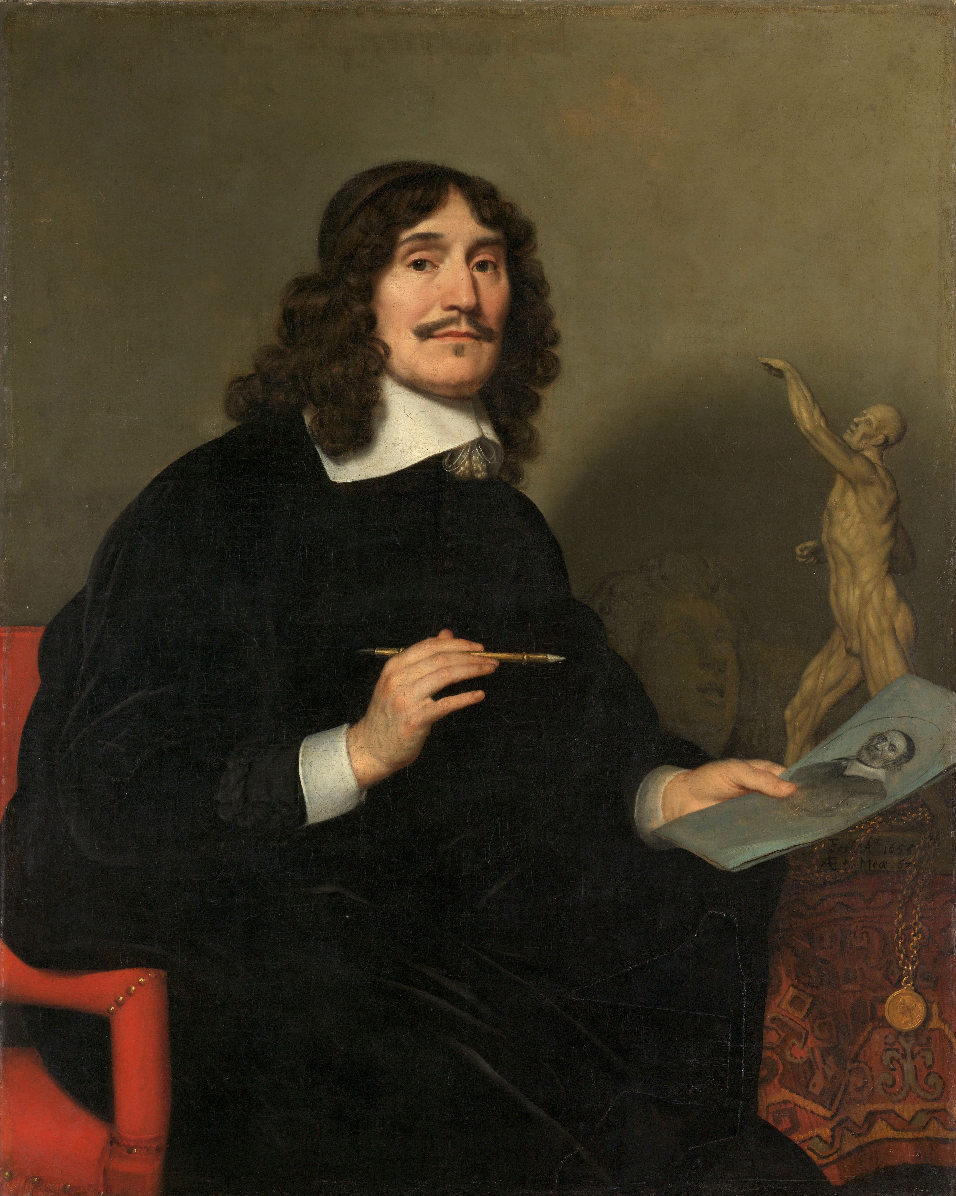Portrait d’un artiste - Gerrit van Honthorst - Alpha Reproduction