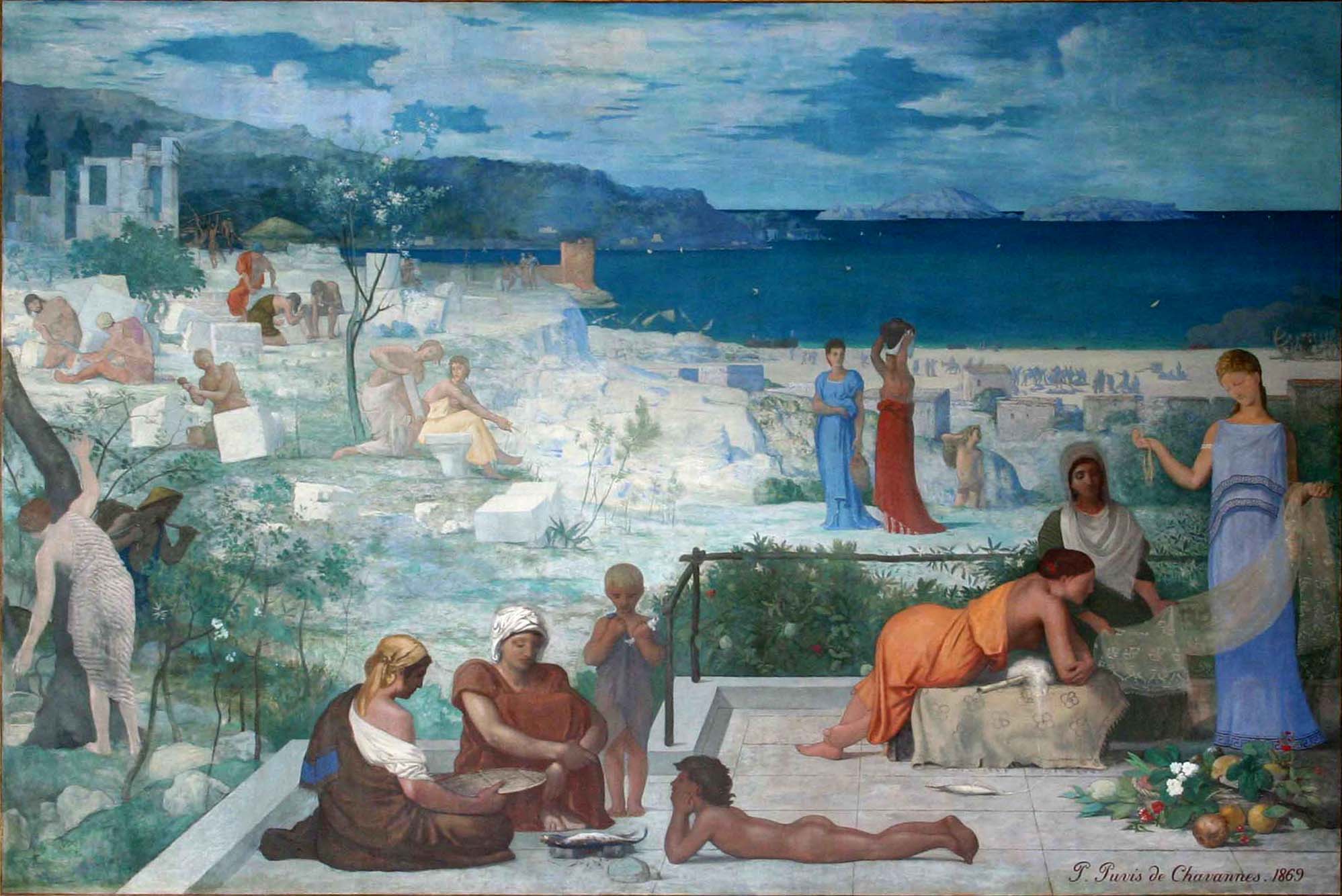 Marseille, colonie grecque - Pierre Puvis de Chavannes