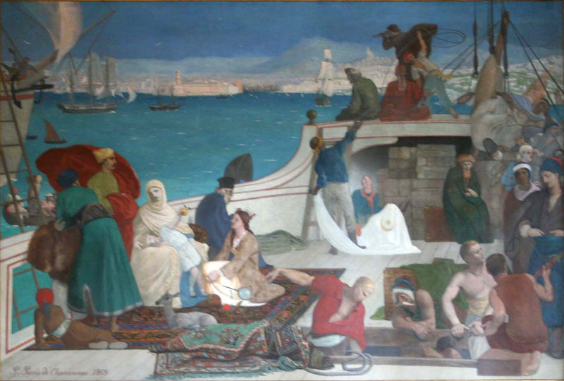Marseille, porte de l'Orient - Pierre Puvis de Chavannes