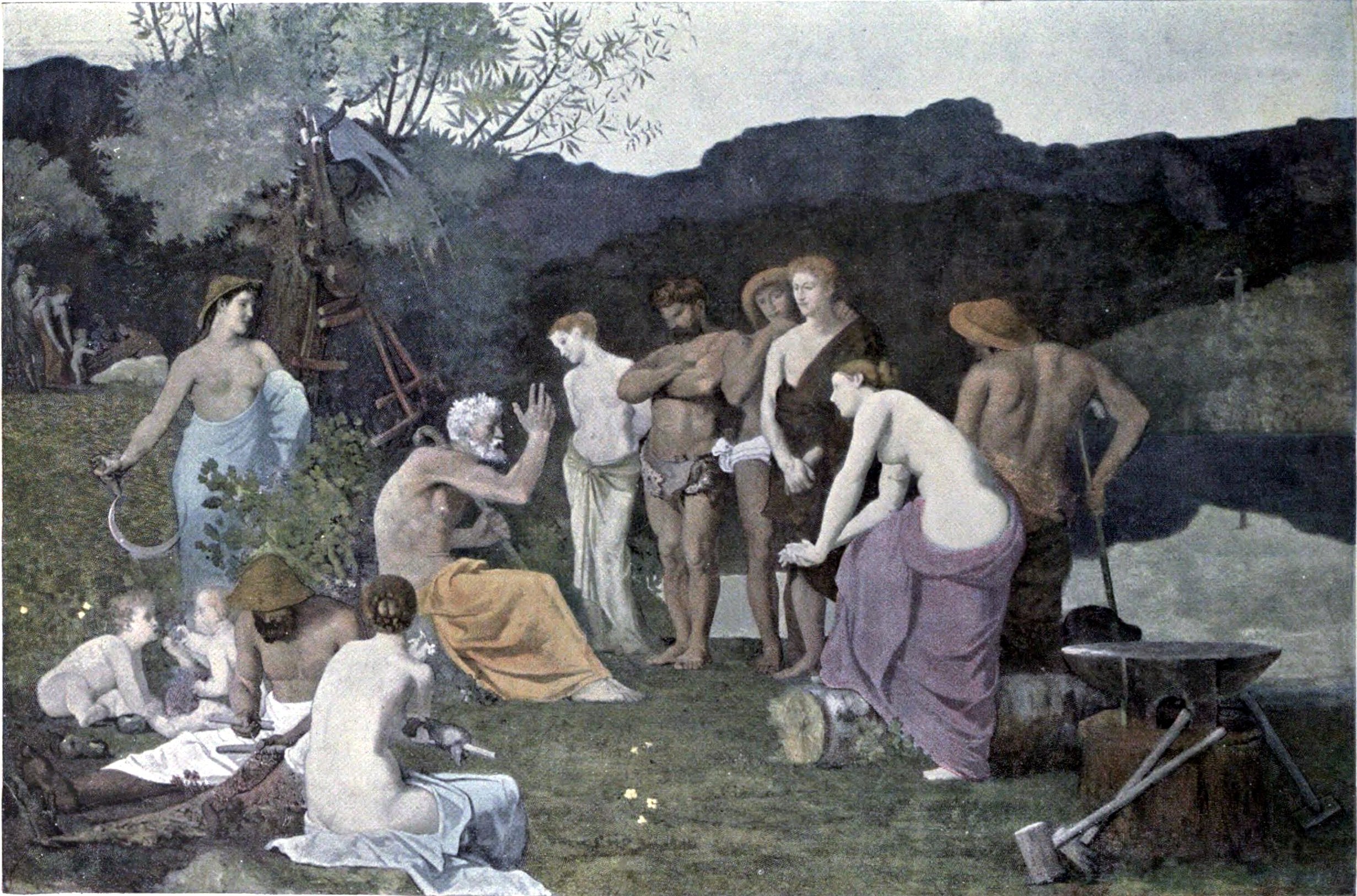 Le Repos - Pierre Puvis de Chavannes