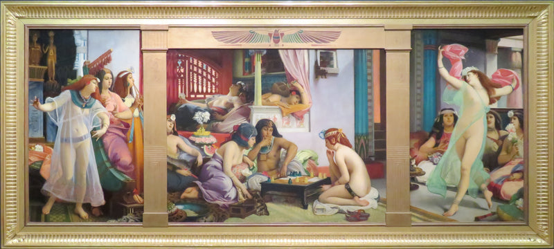 Ramsès dans son harem - Jean-Jules-Antoine Lecomte du Nouÿ