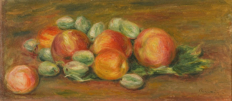 सेबों की मृत प्रकृति - पियरे-ऑगस्टे रेनॉयर