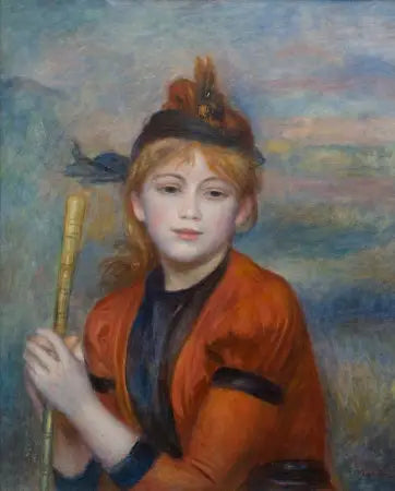 Reproduction du tableau « L'Excursionniste - Pierre-Auguste Renoir » par Alpha Reproduction en peinture à l’huile