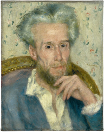 Reproduction du tableau « Portrait de Victor Chocquet - Pierre-Auguste Renoir » par Alpha Reproduction en peinture à l’huile