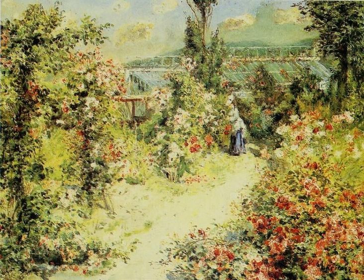 Reproduction du tableau « La Serre - Pierre-Auguste Renoir » par Alpha Reproduction en peinture à l’huile