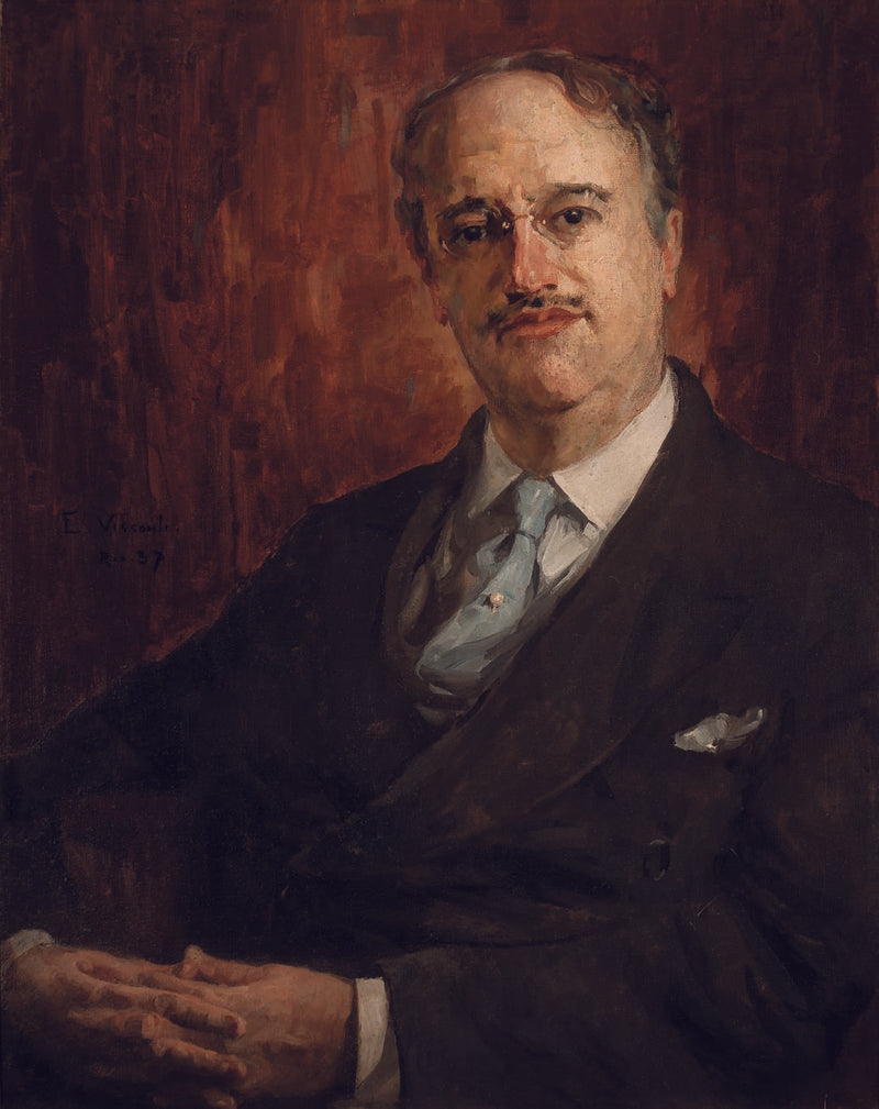 लुइज़ एडमंडो का पोर्ट्रेट - एलीसु विस्कोनी