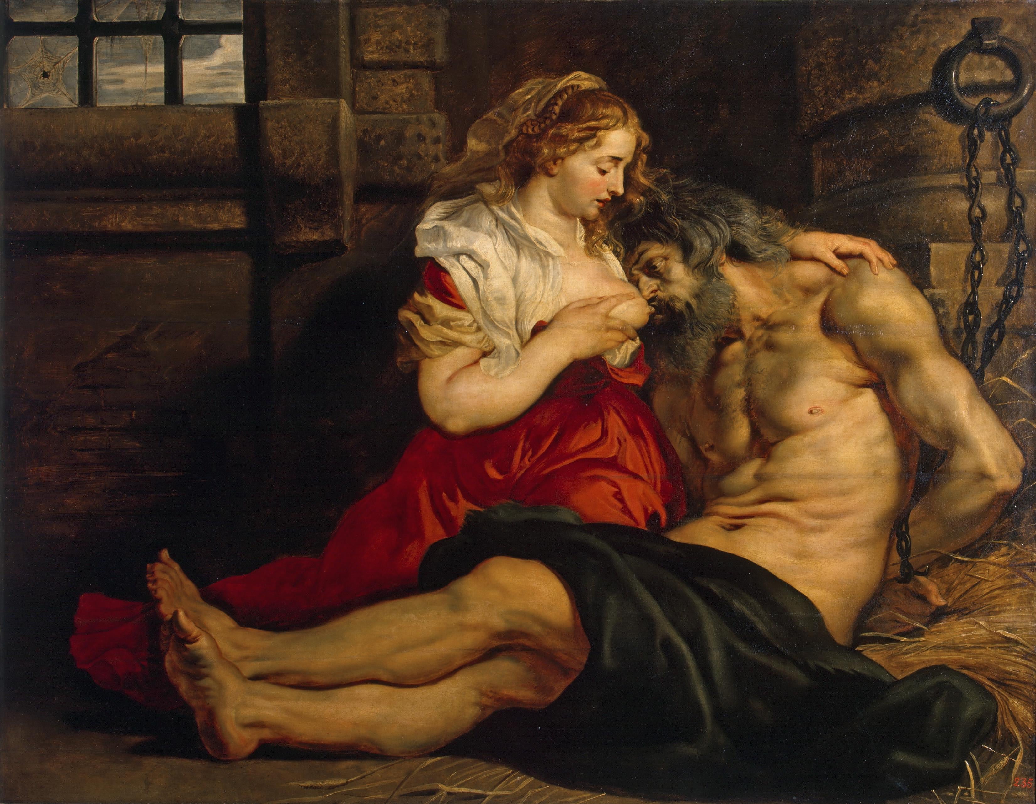 Charité romaine - Peter Paul Rubens
