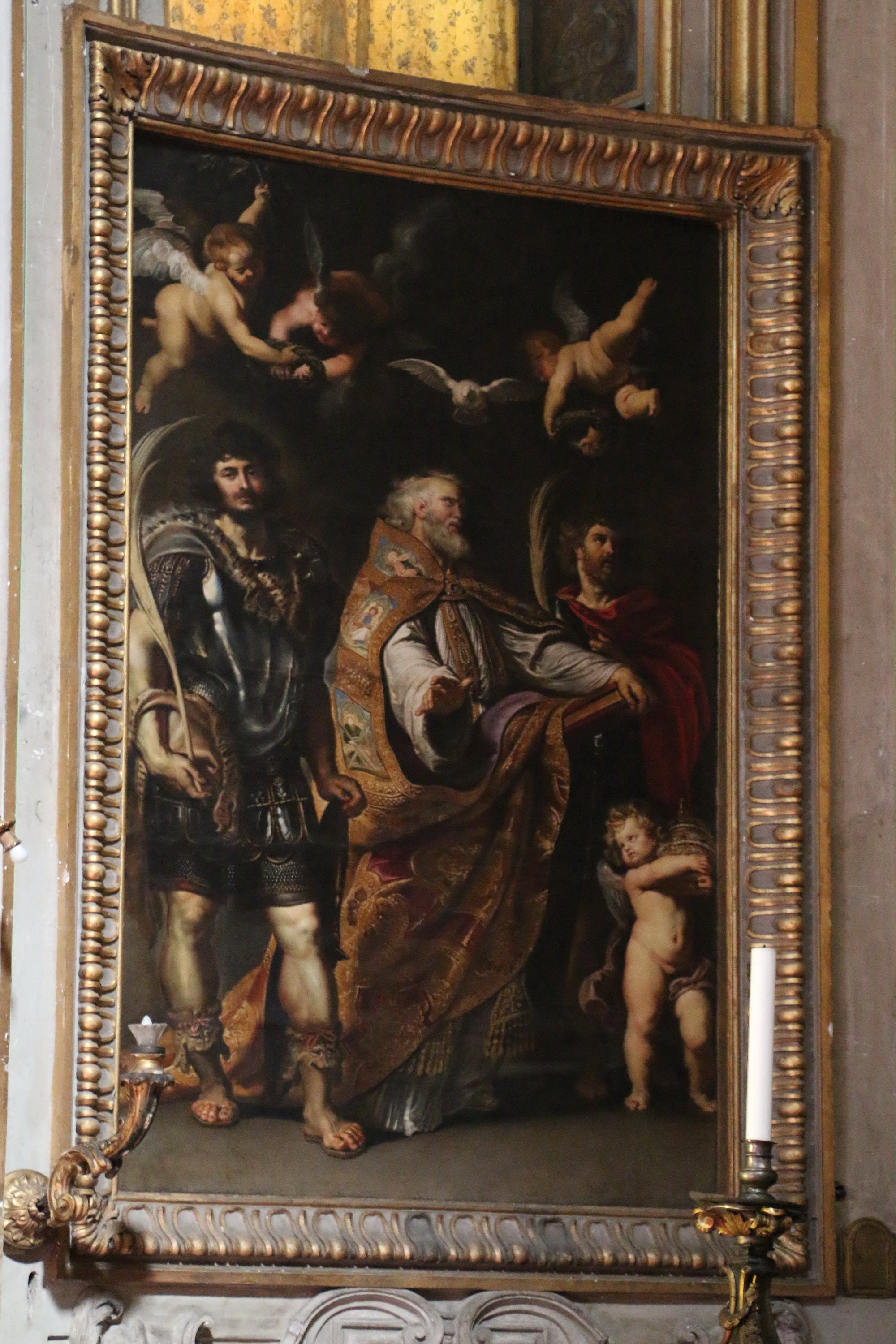 Gregorio avec Mauro et Papia - Peter Paul Rubens