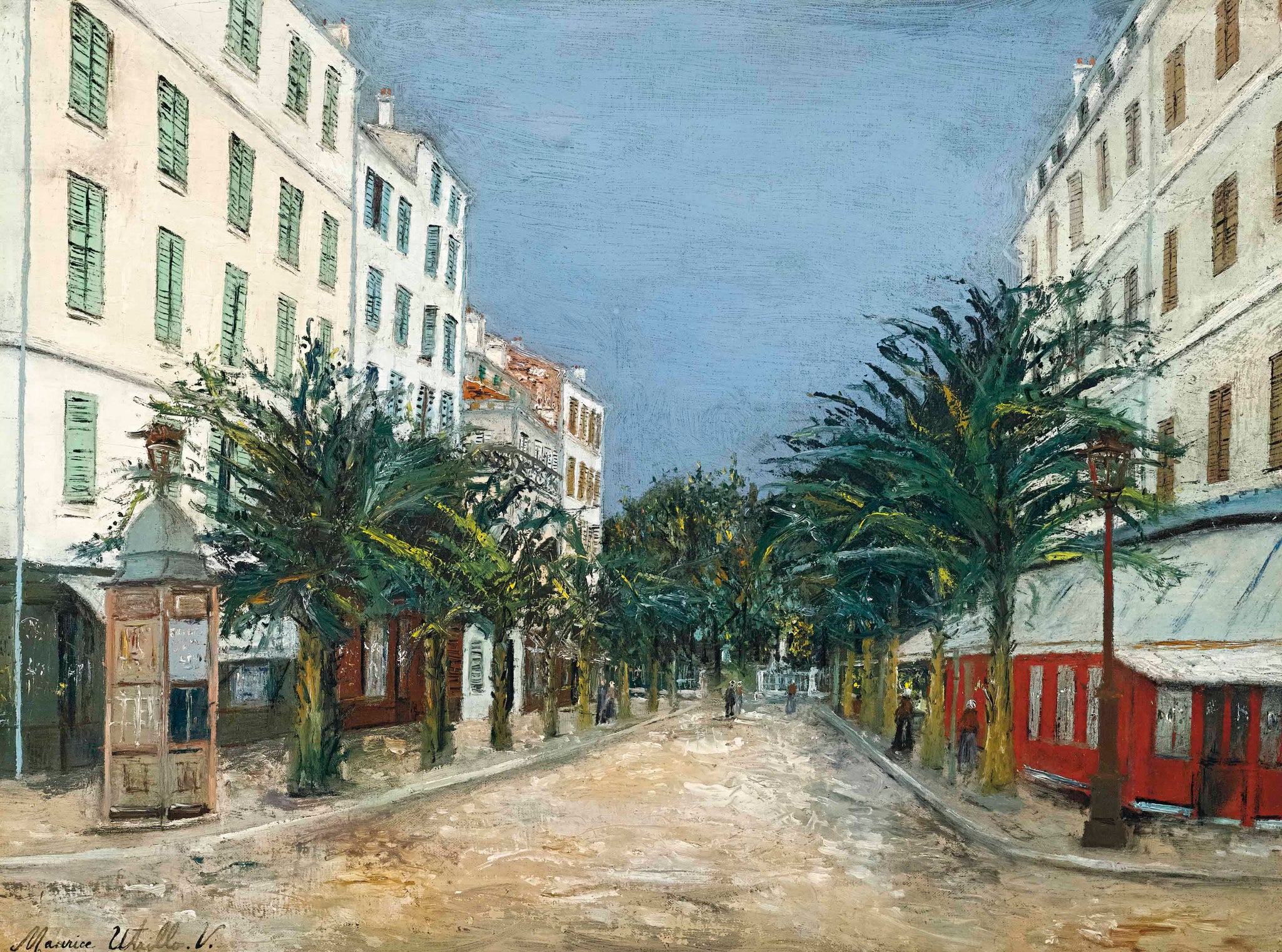 Rue à Hyères - Maurice Utrillo
